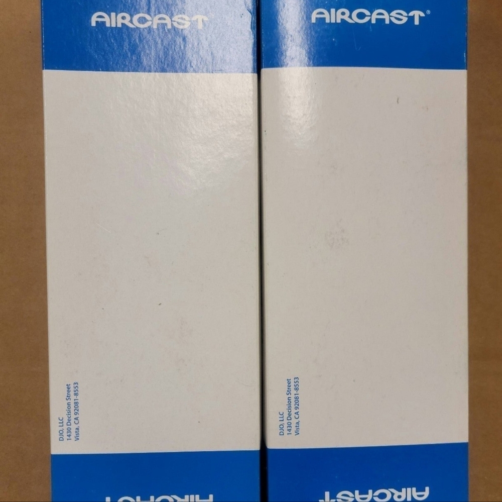 Aircast A2 wrist braces with thumb spica Large Left and Right - Picture 2 of 3
